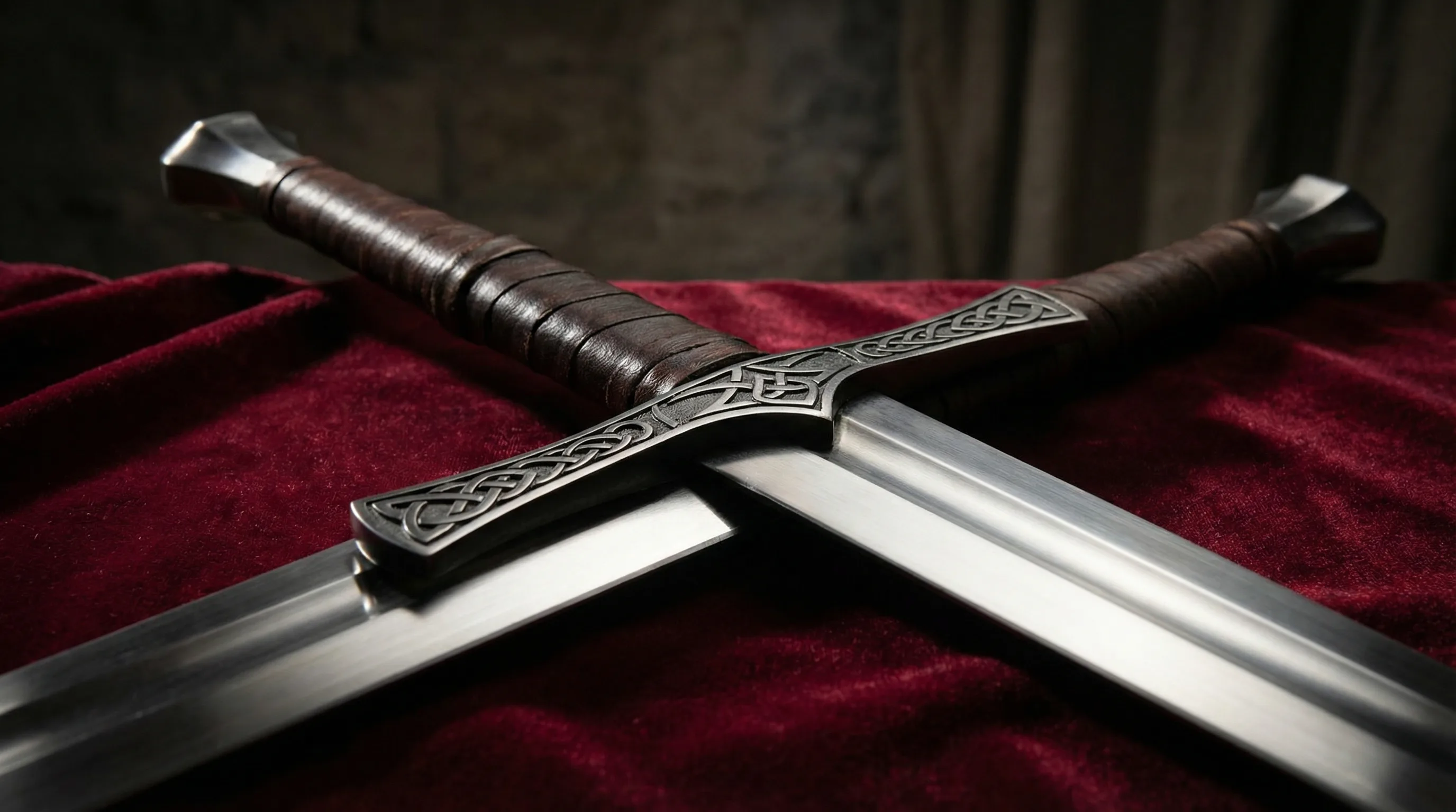 中世纪骑士长剑道具